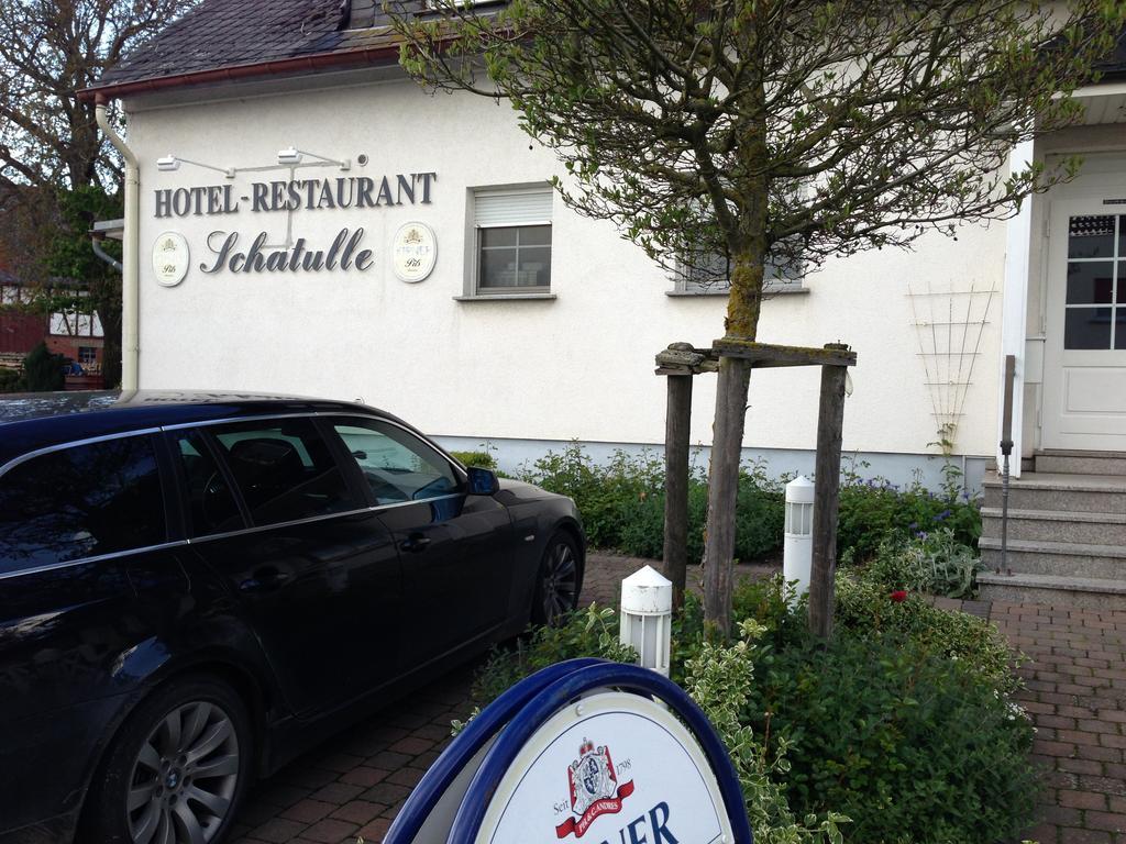Hotel Schatulle Laufersweiler Esterno foto